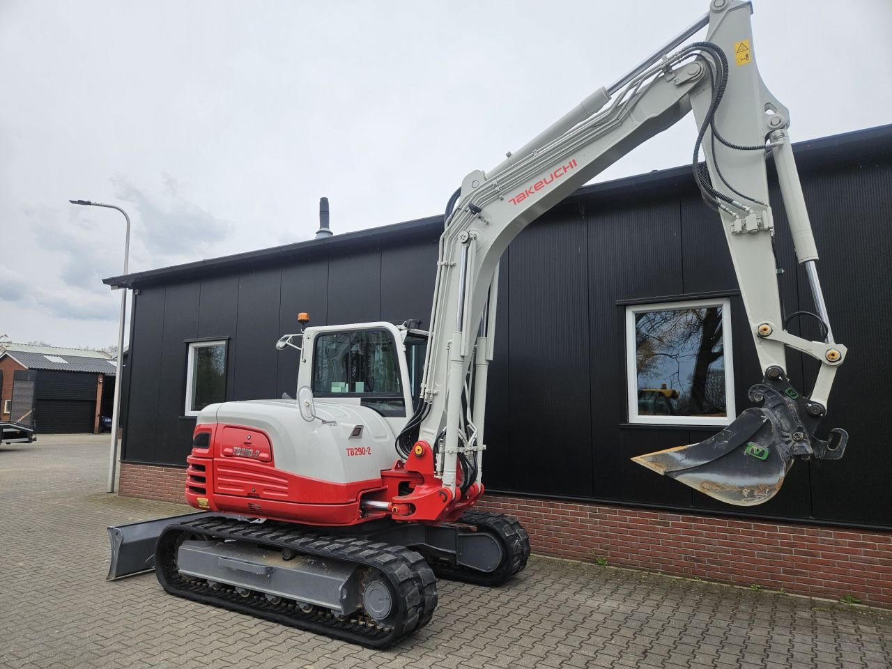 Minibagger Türe ait Takeuchi TB290-2 stage V, Gebrauchtmaschine içinde Haaksbergen (resim 8)