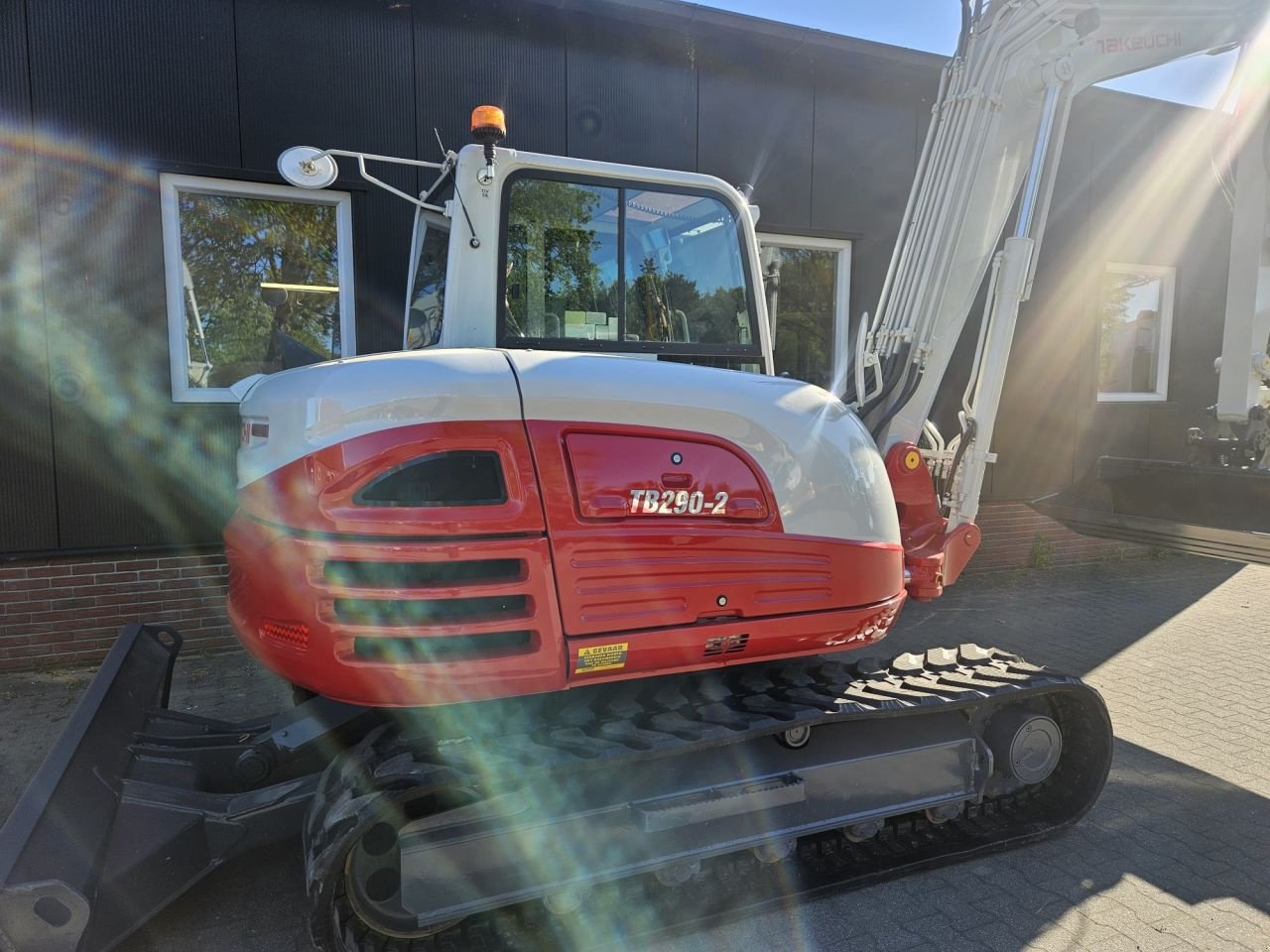 Minibagger от тип Takeuchi TB290-2 stage V, Gebrauchtmaschine в Haaksbergen (Снимка 10)