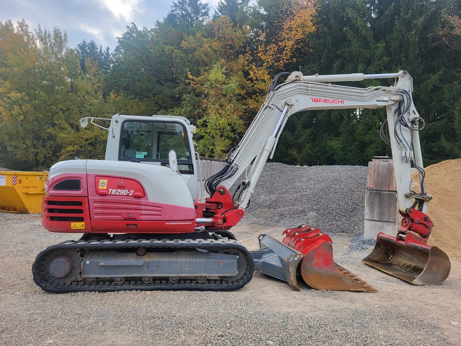 Minibagger des Typs Takeuchi TB290-2, Gebrauchtmaschine in Gabersdorf (Bild 2)