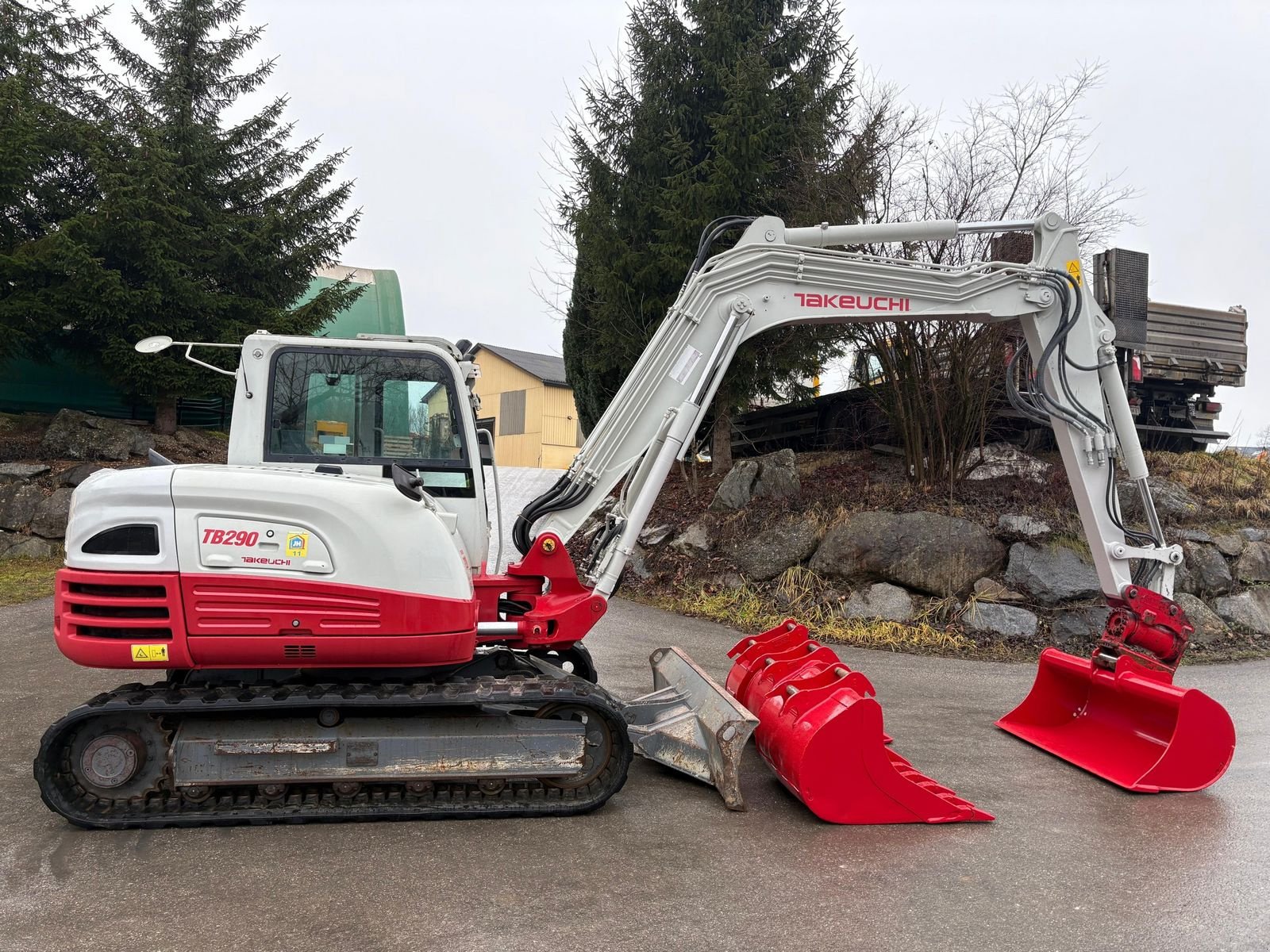 Minibagger του τύπου Takeuchi TB290, Gebrauchtmaschine σε Gabersdorf (Φωτογραφία 3)