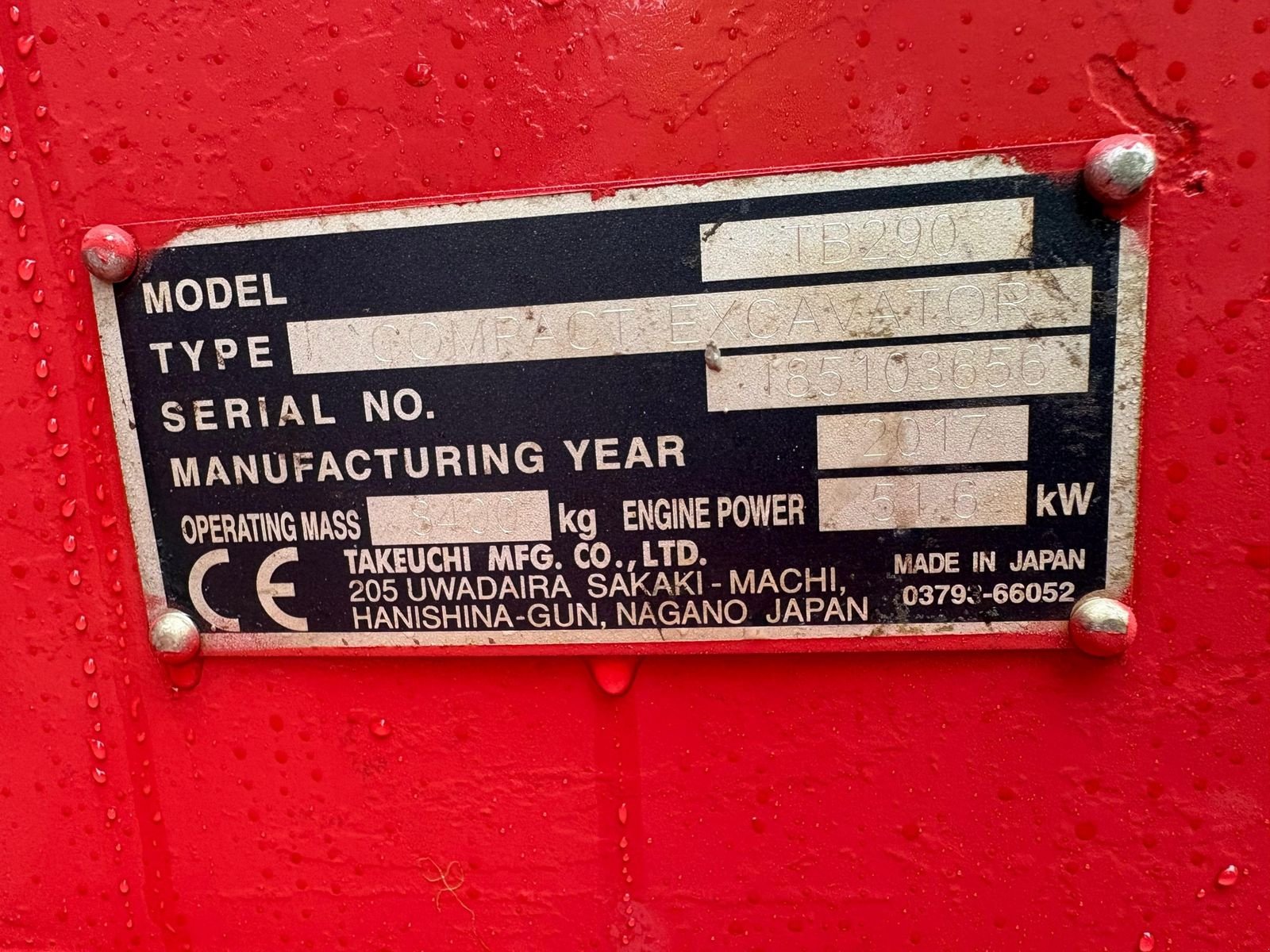 Minibagger του τύπου Takeuchi TB290, Gebrauchtmaschine σε Gabersdorf (Φωτογραφία 12)