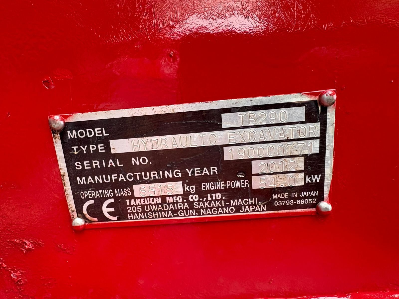 Minibagger of the type Takeuchi TB290, Gebrauchtmaschine in Gabersdorf (Picture 19)