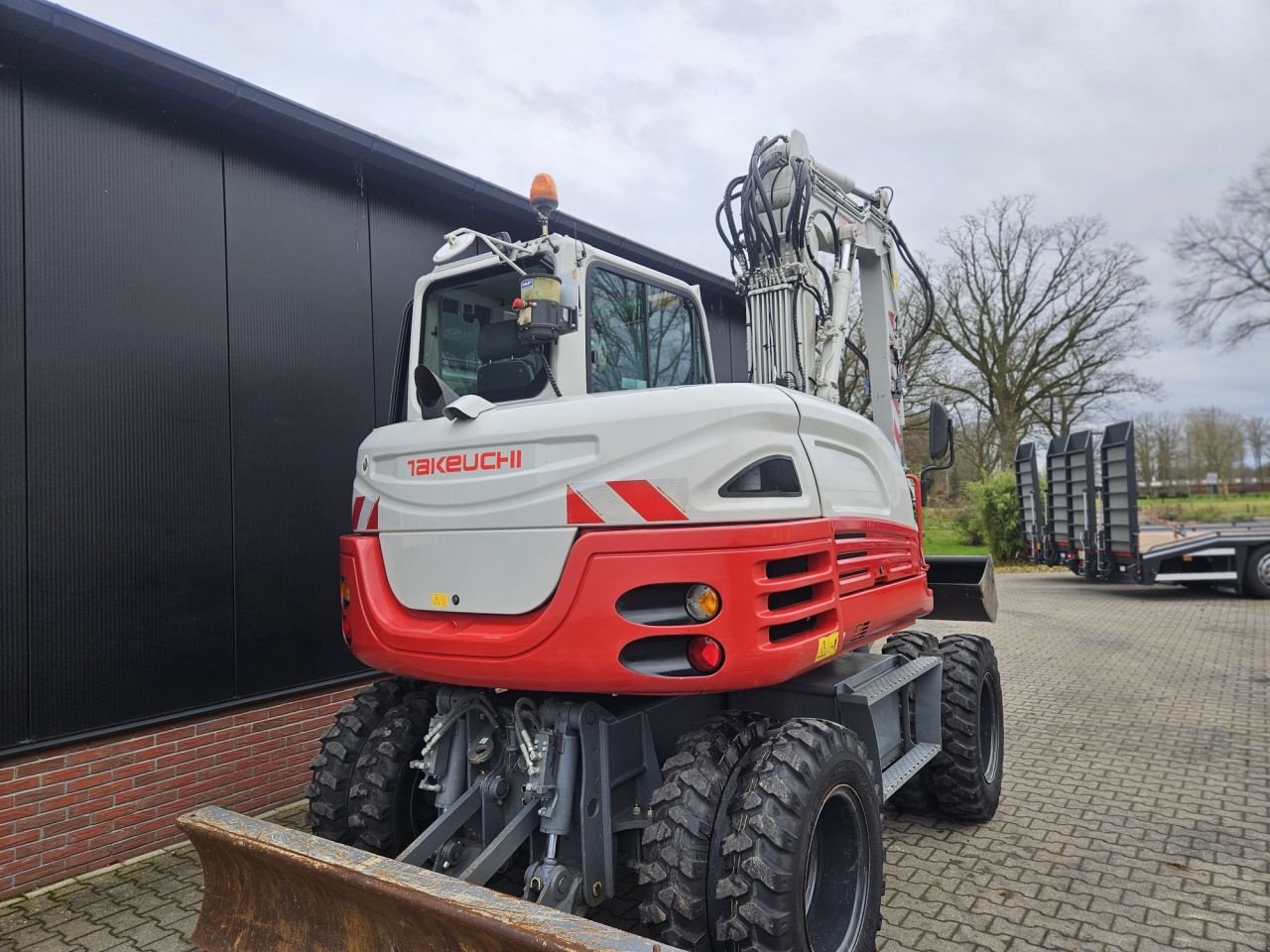Minibagger del tipo Takeuchi TB295W Stage V, Gebrauchtmaschine en Haaksbergen (Imagen 9)