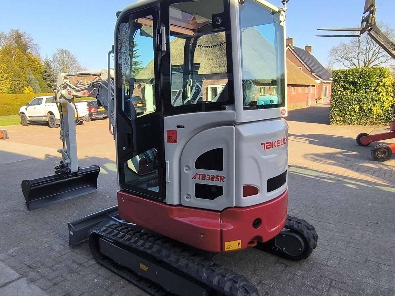 Minibagger del tipo Takeuchi TB325R, Gebrauchtmaschine en Hardegarijp (Imagen 4)