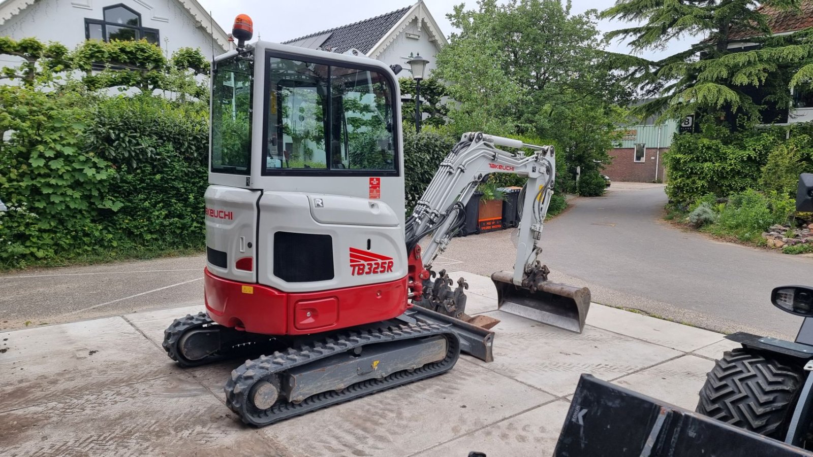 Minibagger Türe ait Takeuchi TB325R, Gebrauchtmaschine içinde Assendelft (resim 4)