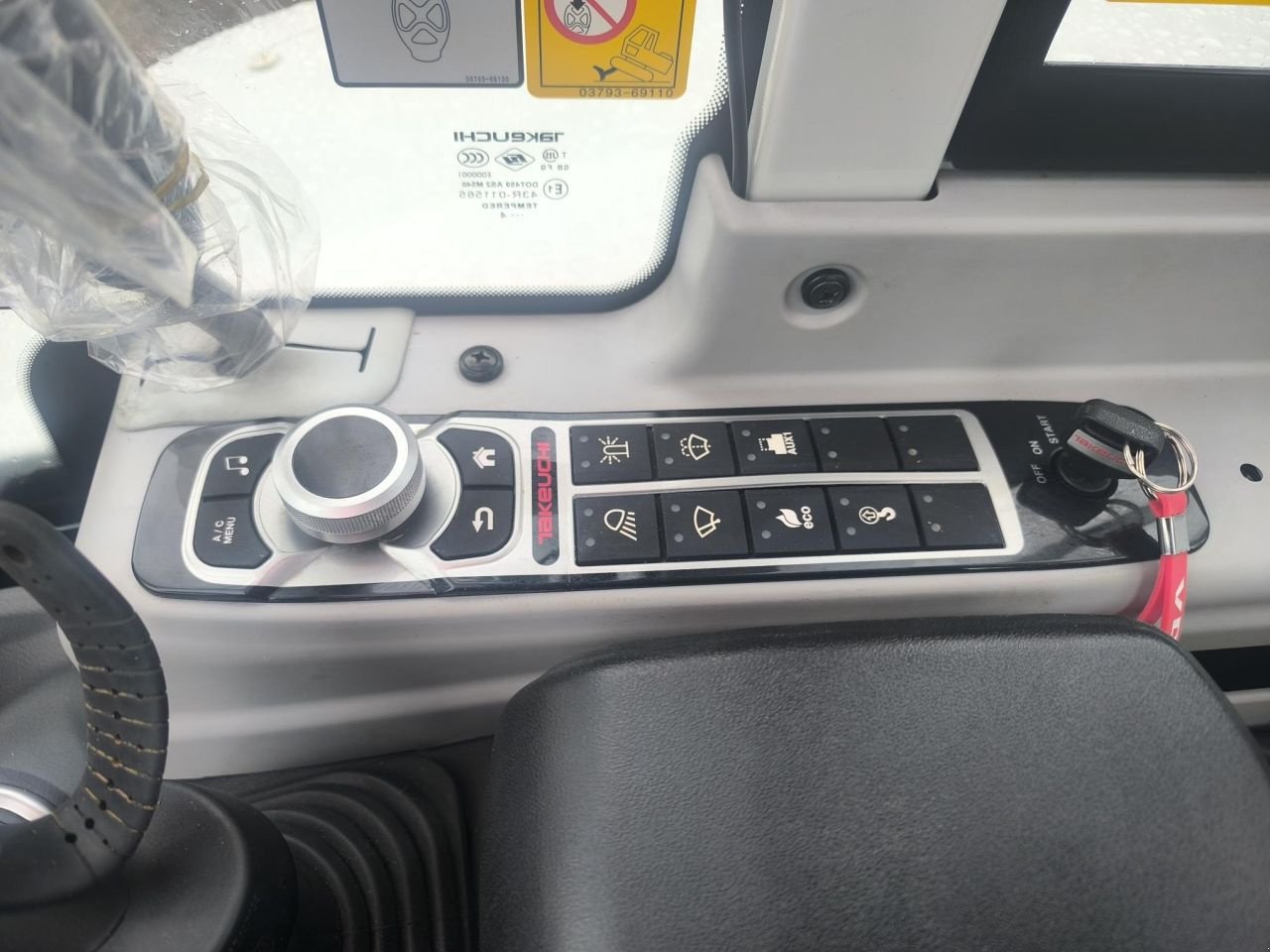 Minibagger Türe ait Takeuchi TB335R, Gebrauchtmaschine içinde Hardegarijp (resim 8)