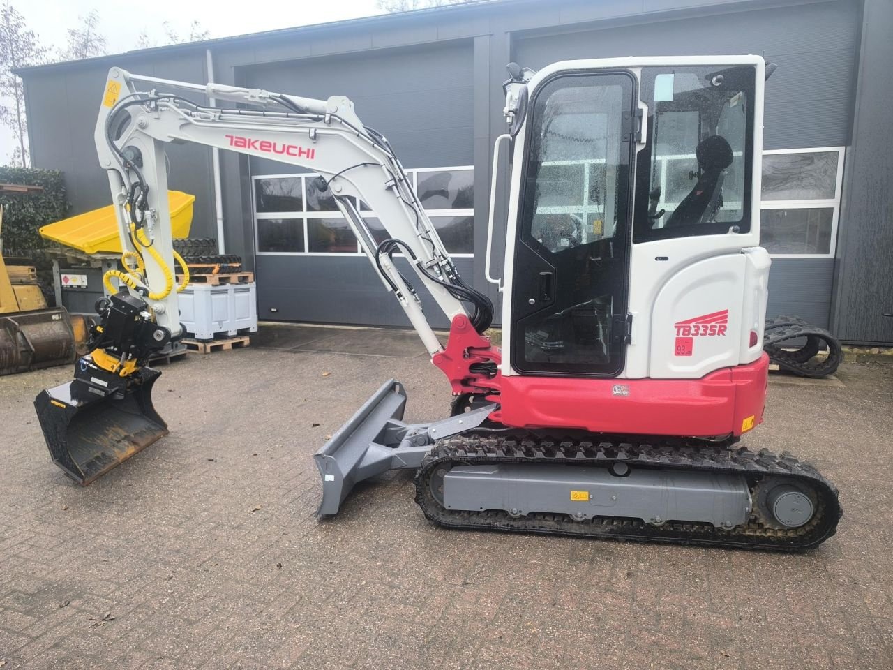 Minibagger Türe ait Takeuchi TB335R, Gebrauchtmaschine içinde Hardegarijp (resim 3)