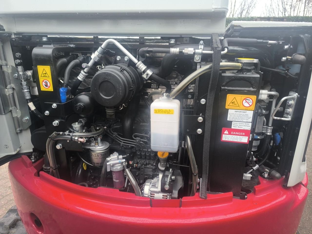 Minibagger Türe ait Takeuchi TB335R, Gebrauchtmaschine içinde Hardegarijp (resim 4)