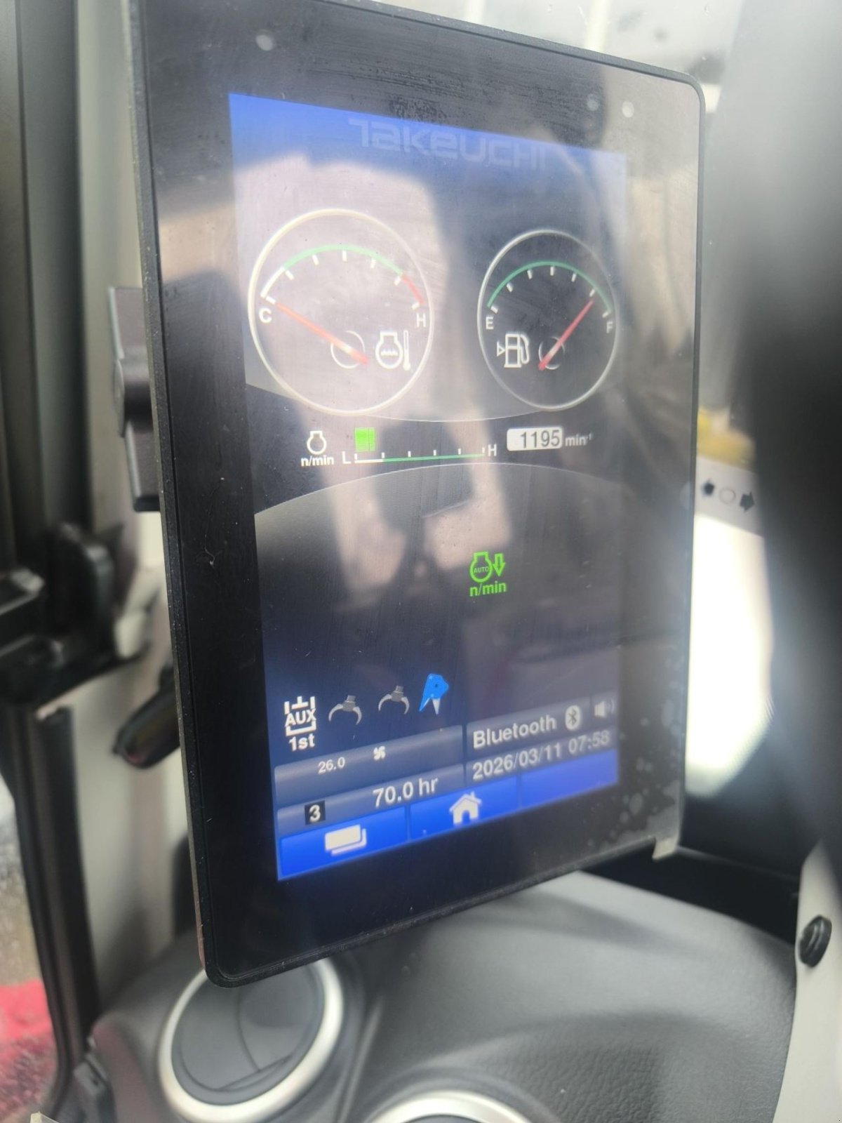 Minibagger Türe ait Takeuchi TB335R, Gebrauchtmaschine içinde Hardegarijp (resim 5)