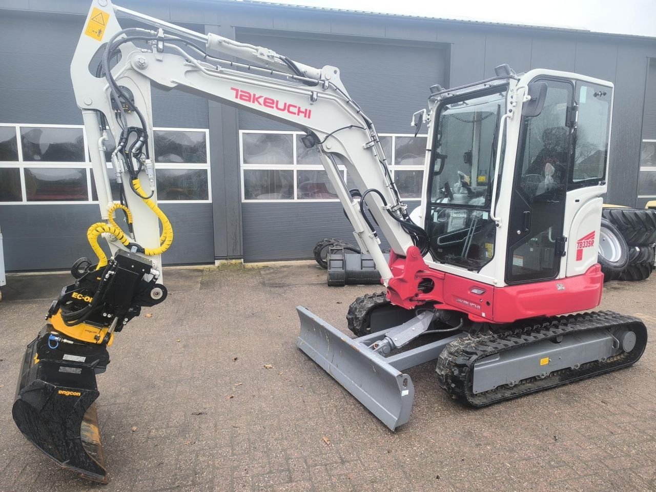 Minibagger Türe ait Takeuchi TB335R, Gebrauchtmaschine içinde Hardegarijp (resim 1)