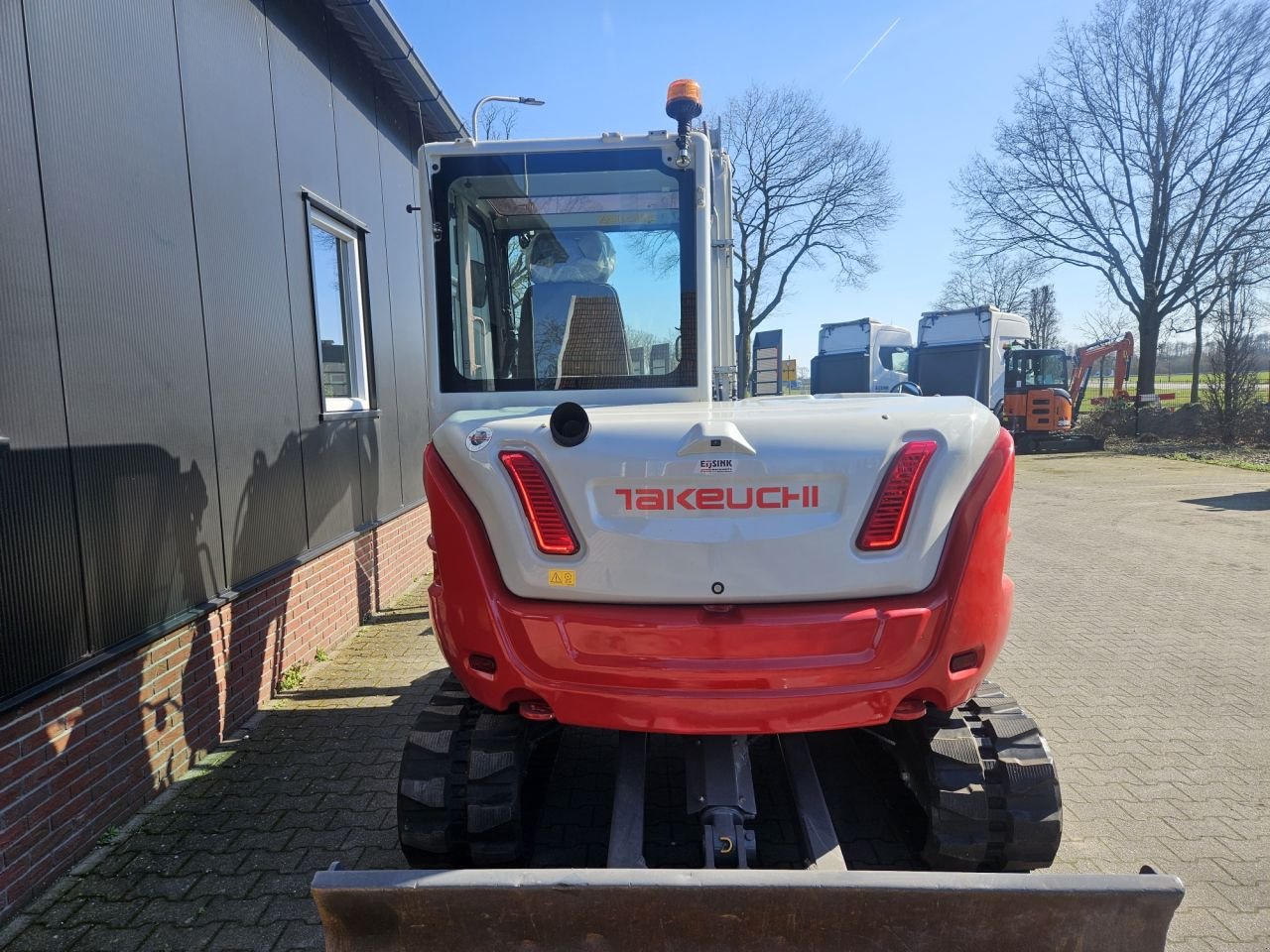 Minibagger of the type Takeuchi TB370 stage V, Gebrauchtmaschine in Haaksbergen (Picture 8)