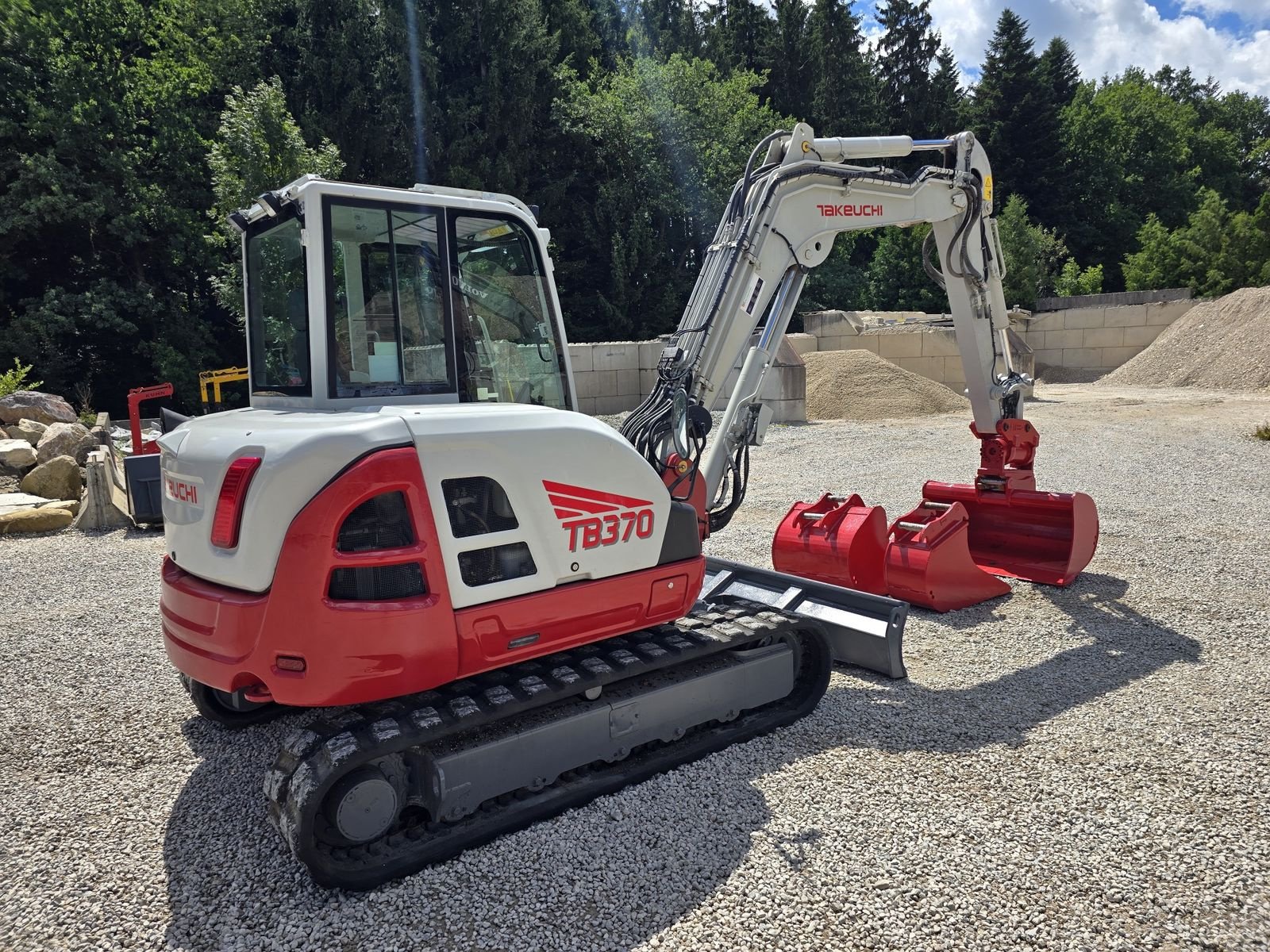 Minibagger Türe ait Takeuchi TB370, Gebrauchtmaschine içinde Gabersdorf (resim 5)