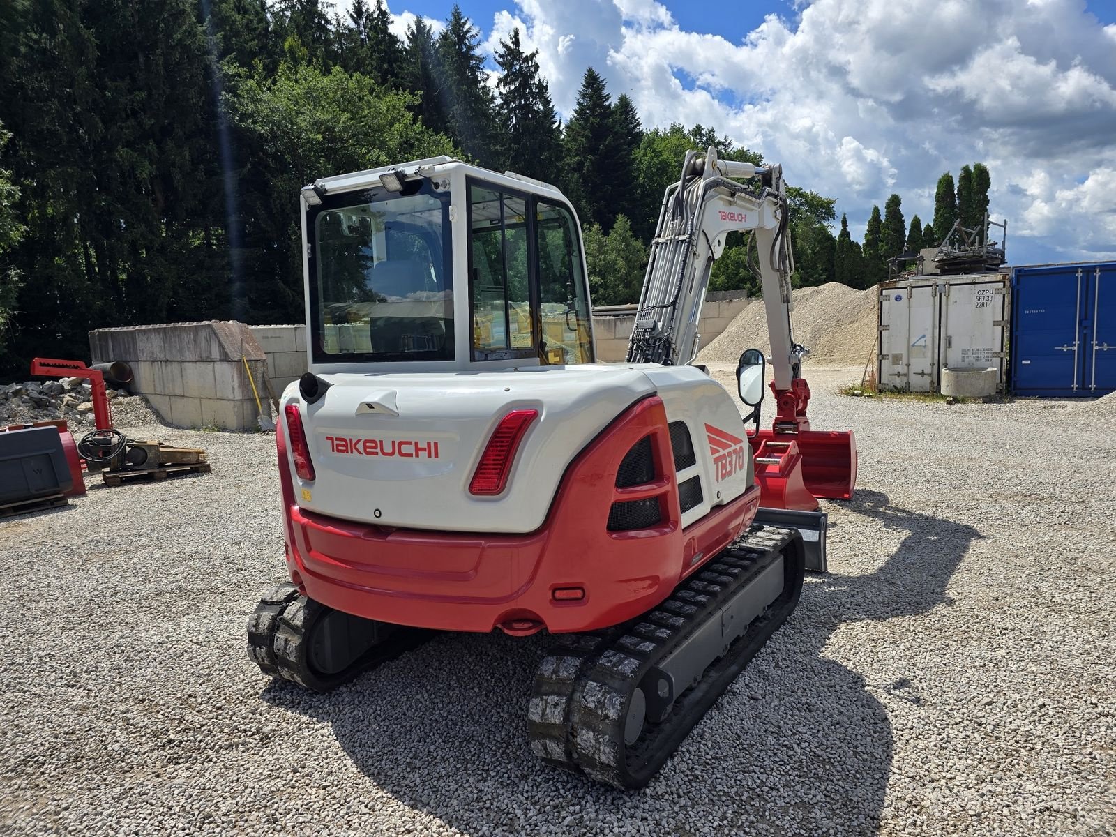 Minibagger Türe ait Takeuchi TB370, Gebrauchtmaschine içinde Gabersdorf (resim 4)