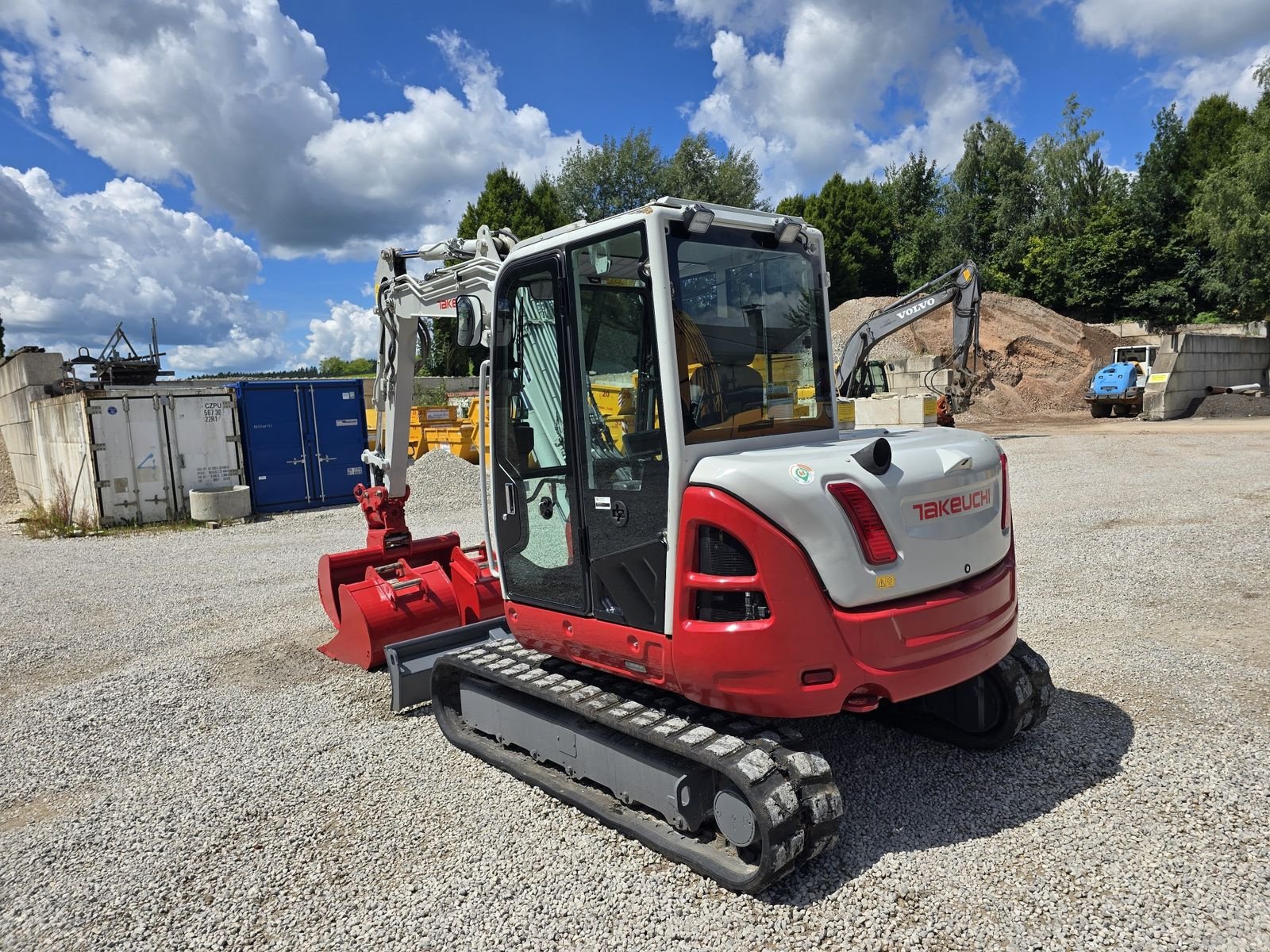 Minibagger Türe ait Takeuchi TB370, Gebrauchtmaschine içinde Gabersdorf (resim 3)