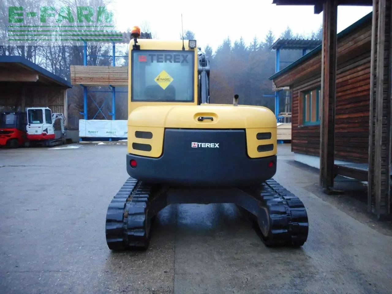 Minibagger tip Terex tc75 ( 7,5 tonnen ) 5 löffel + hydr. sw, Gebrauchtmaschine in ST. NIKOLAI/DR. (Poză 3)