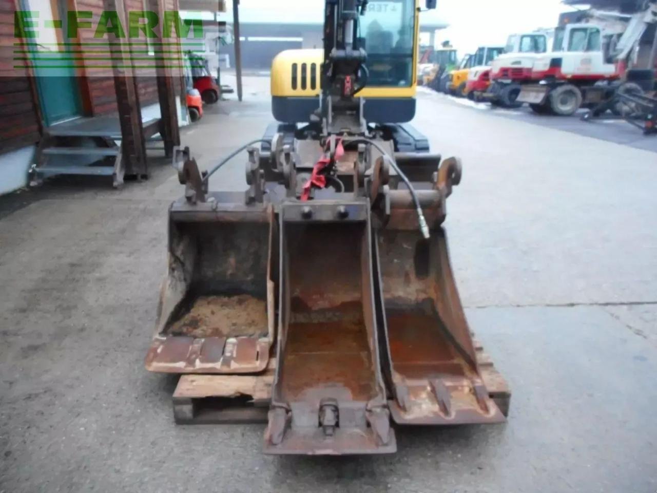 Minibagger tip Terex tc75 ( 7,5 tonnen ) 5 löffel + hydr. sw, Gebrauchtmaschine in ST. NIKOLAI/DR. (Poză 14)