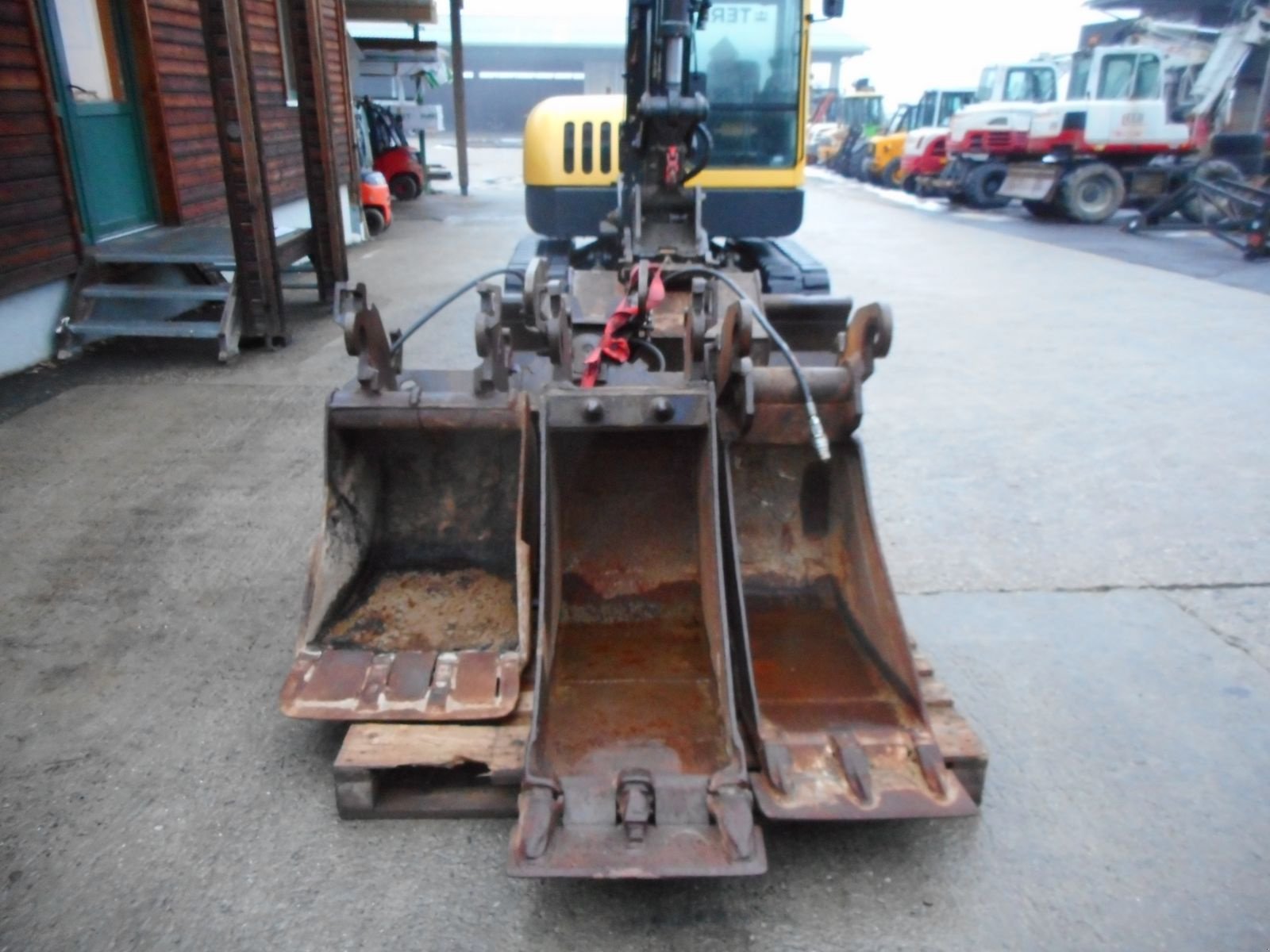 Minibagger typu Terex TC75 ( 7,5 Tonnen ) 5 Löffel + hydr. SW, Gebrauchtmaschine w St. Nikolai ob Draßling (Zdjęcie 14)