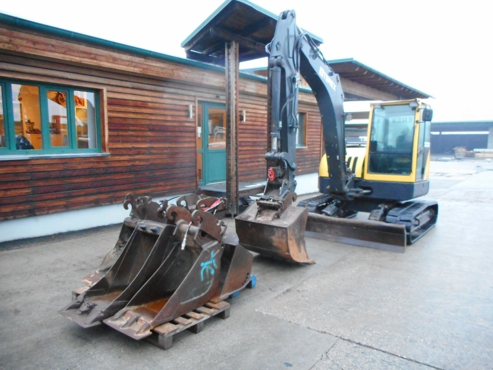 Minibagger typu Terex TC75 ( 7,5 Tonnen ) 5 Löffel + hydr. SW, Gebrauchtmaschine w St. Nikolai ob Draßling (Zdjęcie 2)