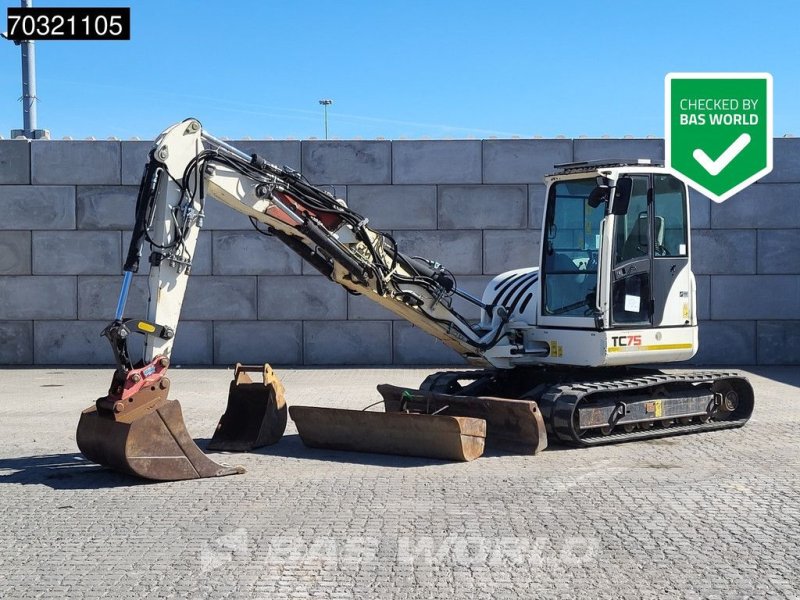 Minibagger tip Terex TC75, Gebrauchtmaschine in Veghel