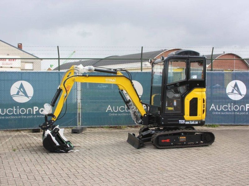 Minibagger tipa Titan TE25, Neumaschine u Antwerpen (Slika 1)