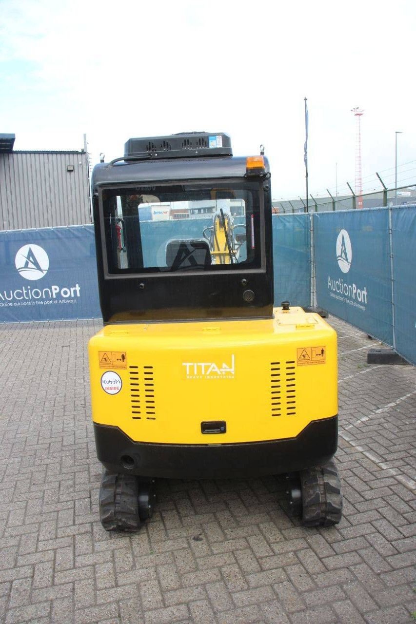 Minibagger du type Titan TE30, Neumaschine en Antwerpen (Photo 4)