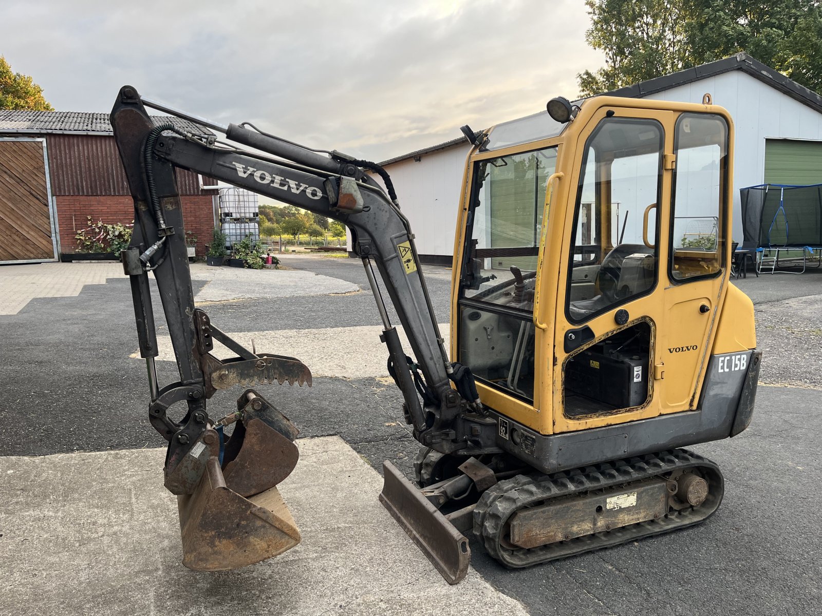Minibagger a típus Volvo BM EC 15B, Gebrauchtmaschine ekkor: Holzwickede (Kép 1)