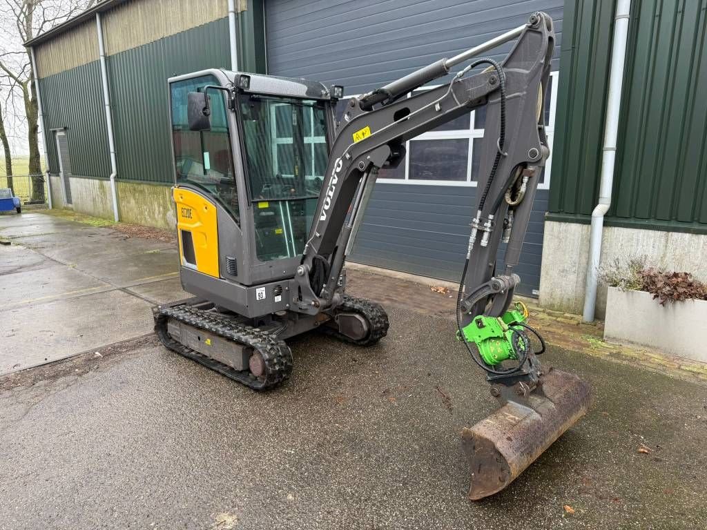 Minibagger tip Volvo EC 20 E, Gebrauchtmaschine in Wijdewormer (Poză 9)