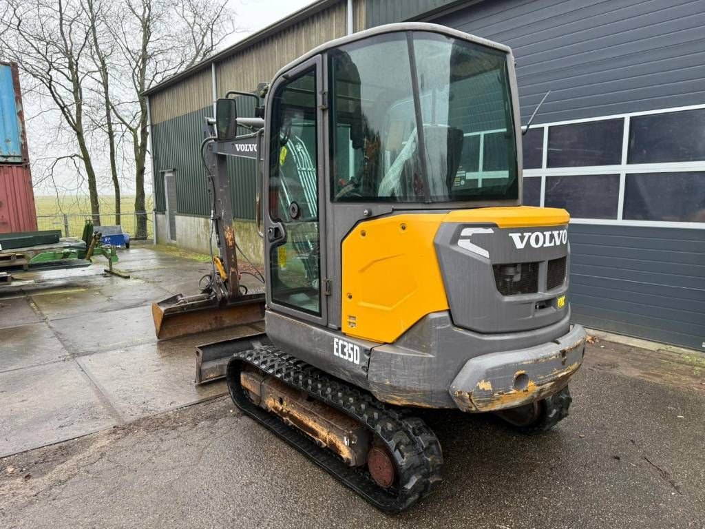 Minibagger a típus Volvo EC 35 D, Gebrauchtmaschine ekkor: Wijdewormer (Kép 5)