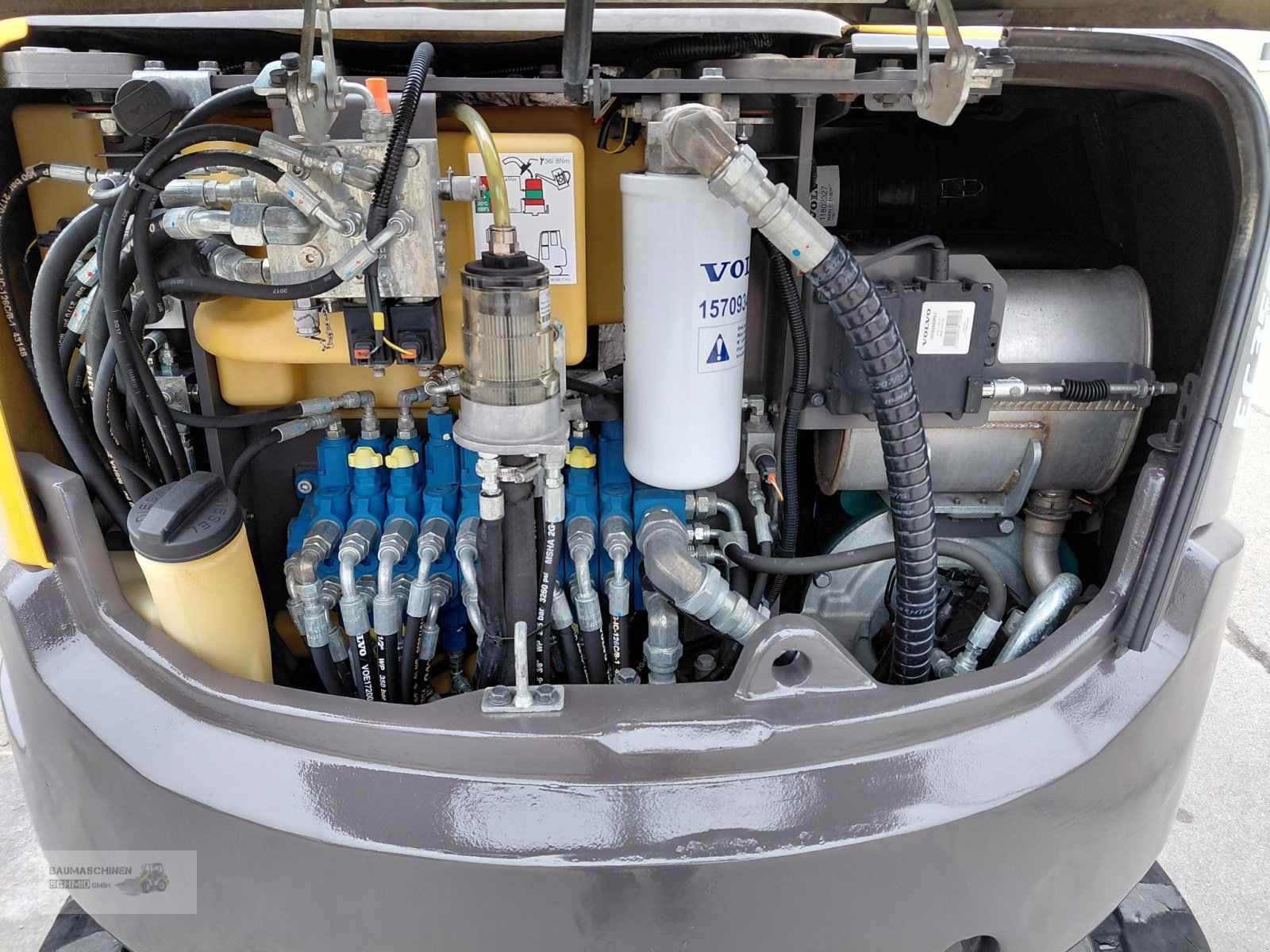 Minibagger типа Volvo EC 35, Gebrauchtmaschine в Stetten (Фотография 6)