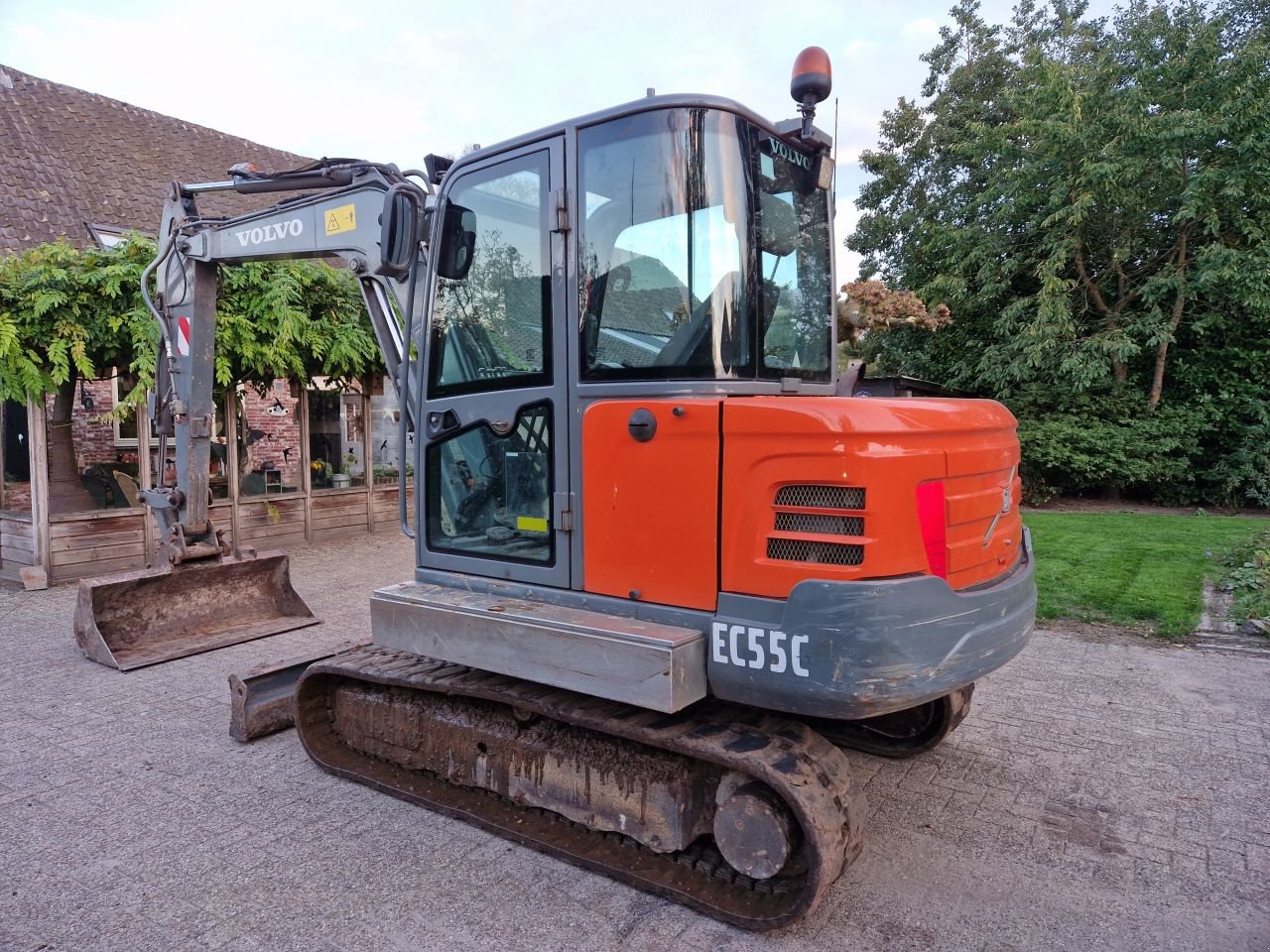 Minibagger des Typs Volvo ec 55, Gebrauchtmaschine in Oirschot (Bild 5)