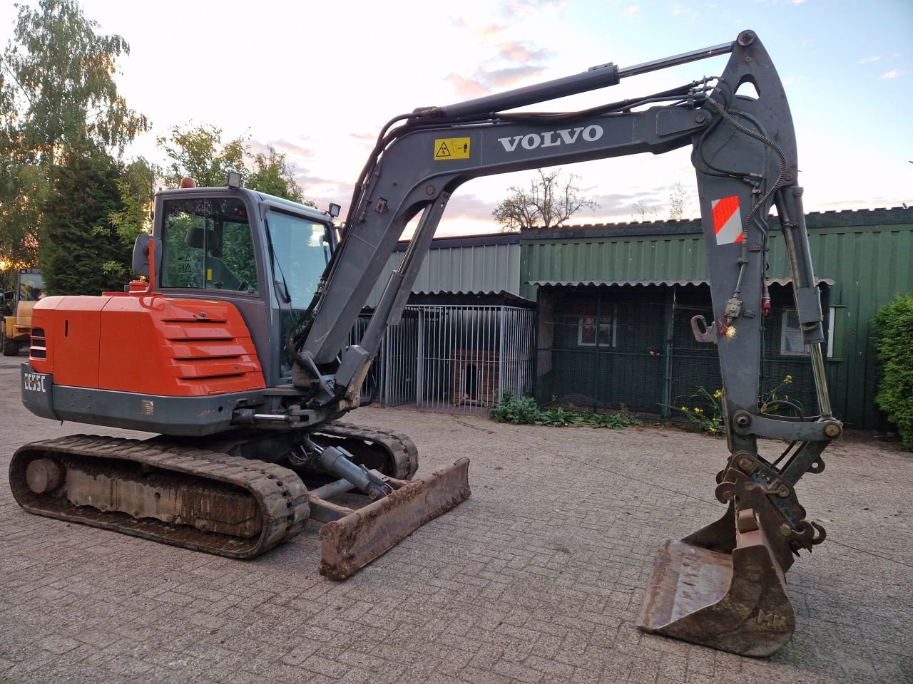 Minibagger des Typs Volvo ec 55, Gebrauchtmaschine in Oirschot (Bild 2)