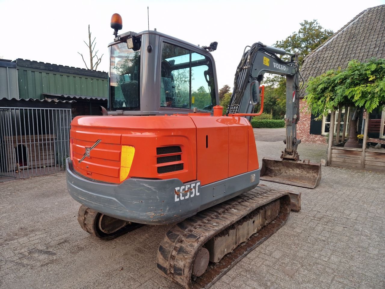 Minibagger des Typs Volvo ec 55, Gebrauchtmaschine in Oirschot (Bild 3)