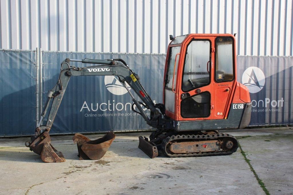 Minibagger typu Volvo EC15B XTV, Gebrauchtmaschine w Antwerpen (Zdjęcie 1)