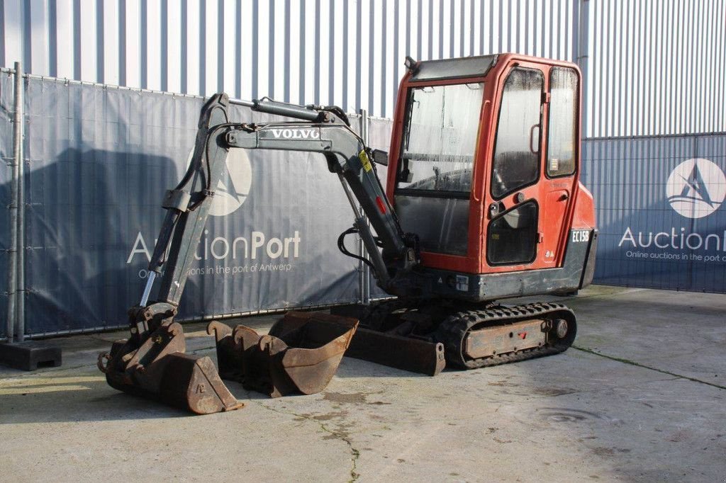Minibagger του τύπου Volvo EC15B XTV, Gebrauchtmaschine σε Antwerpen (Φωτογραφία 9)