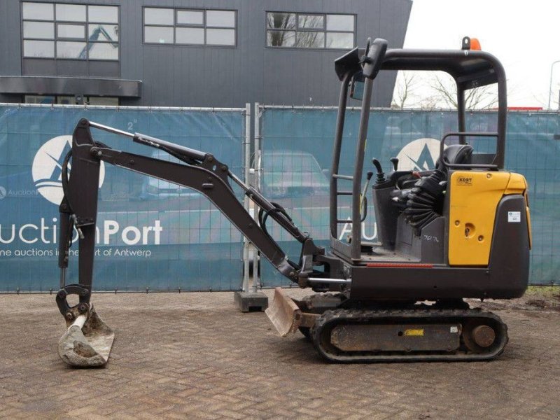 Minibagger Türe ait Volvo EC15B, Gebrauchtmaschine içinde Antwerpen (resim 1)