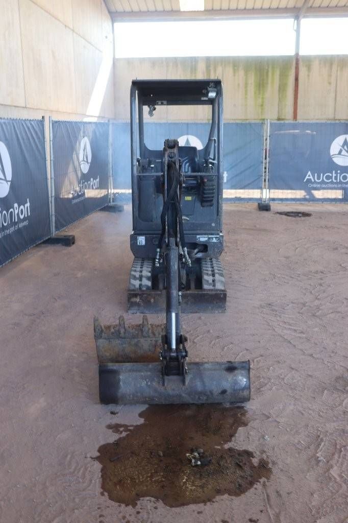 Minibagger des Typs Volvo EC15D, Gebrauchtmaschine in Antwerpen (Bild 8)