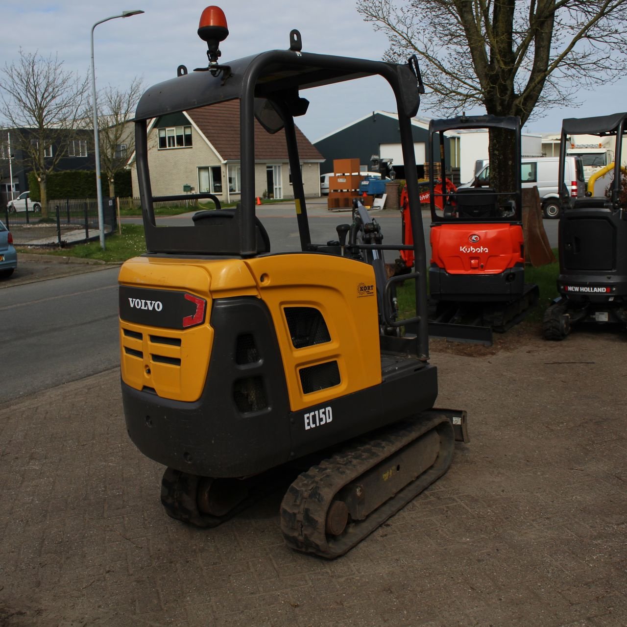 Minibagger a típus Volvo EC15D, Gebrauchtmaschine ekkor: Winkel (Kép 5)