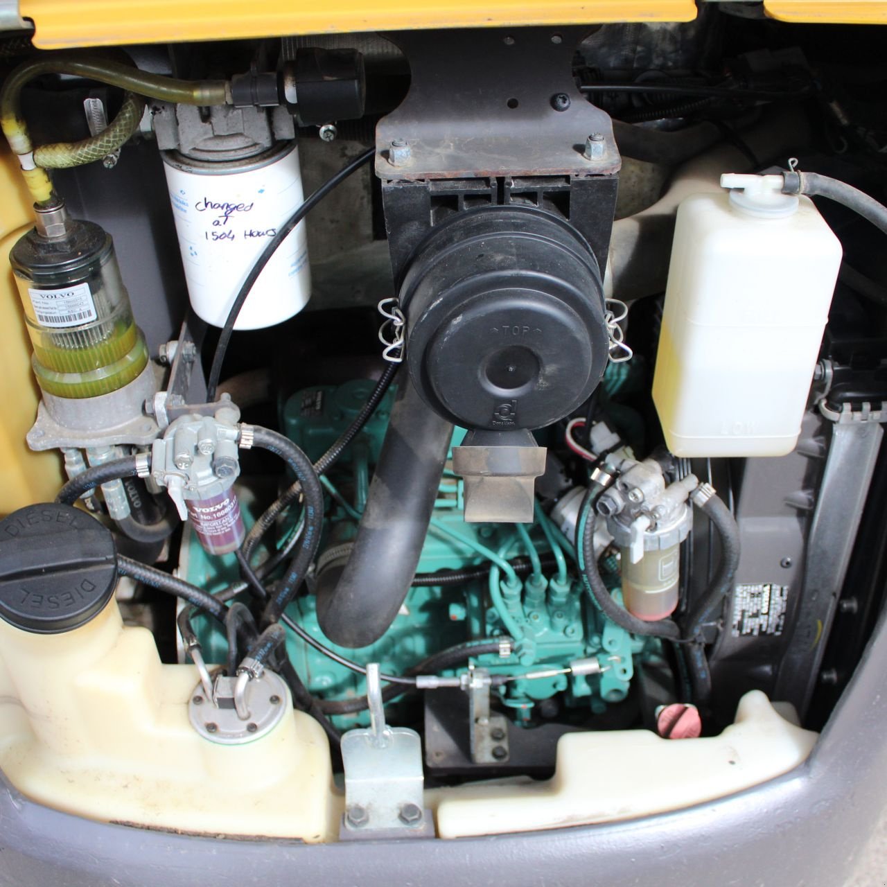 Minibagger a típus Volvo EC15D, Gebrauchtmaschine ekkor: Winkel (Kép 11)