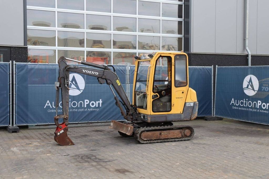Minibagger typu Volvo EC20BXTV, Gebrauchtmaschine w Antwerpen (Zdjęcie 10)