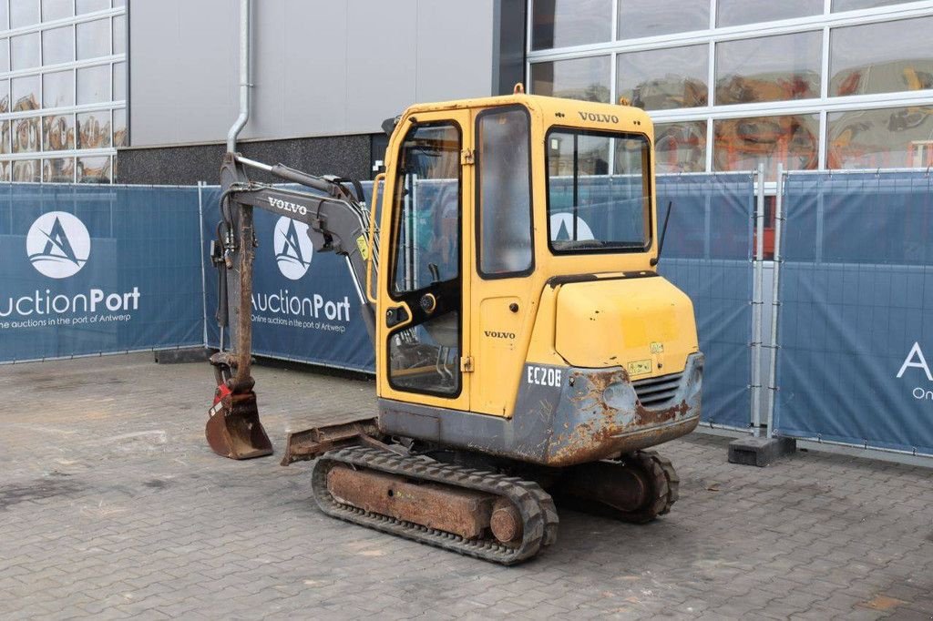 Minibagger typu Volvo EC20BXTV, Gebrauchtmaschine w Antwerpen (Zdjęcie 4)
