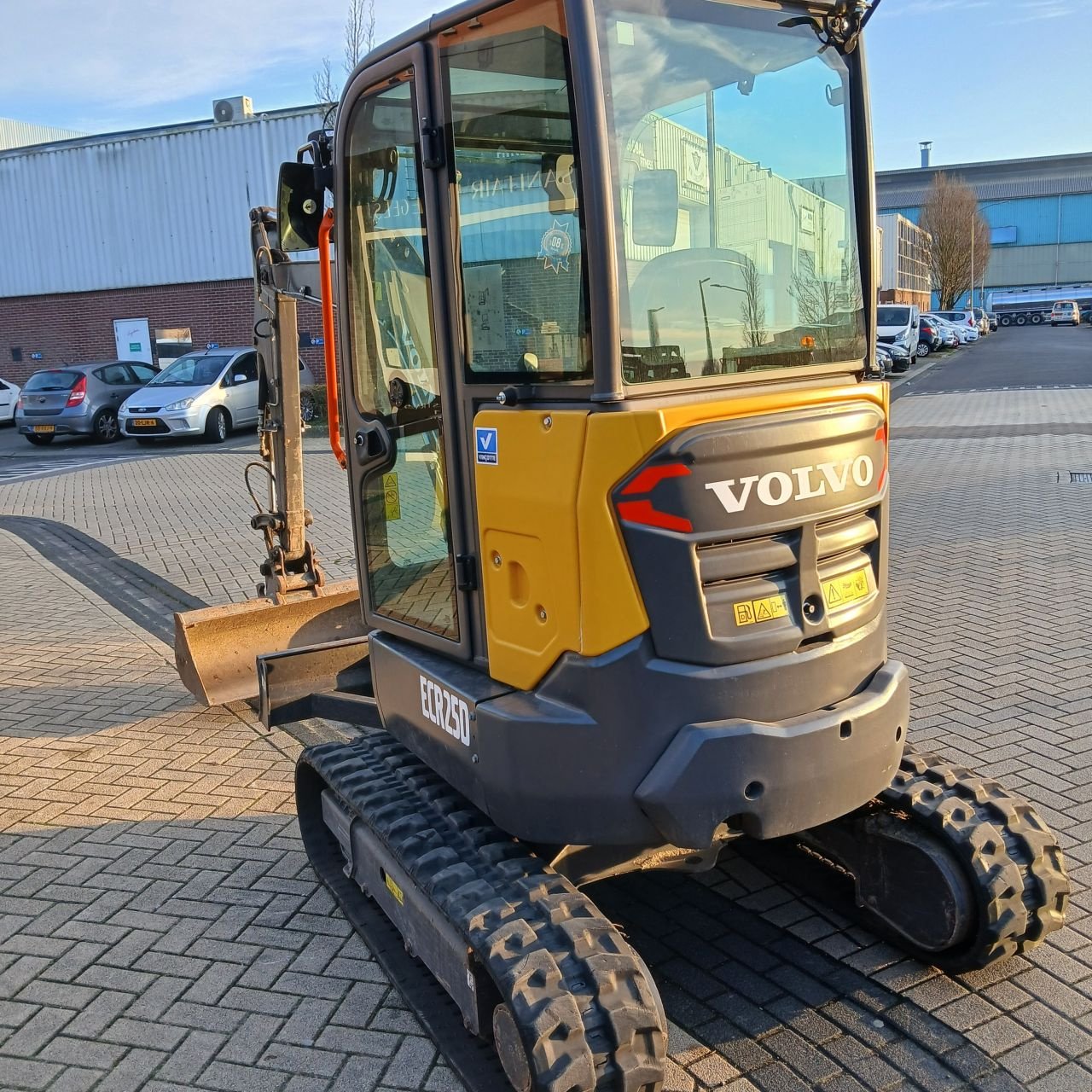 Minibagger типа Volvo ECR25, Gebrauchtmaschine в Alblasserdam (Фотография 2)