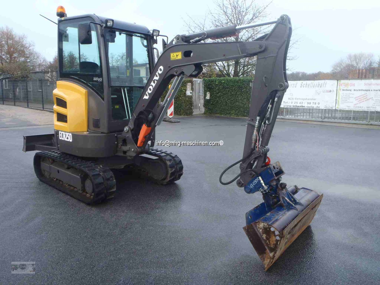 Minibagger del tipo Volvo ECR25D nur 1054 h, TOP !, Gebrauchtmaschine In Gescher (Immagine 1)