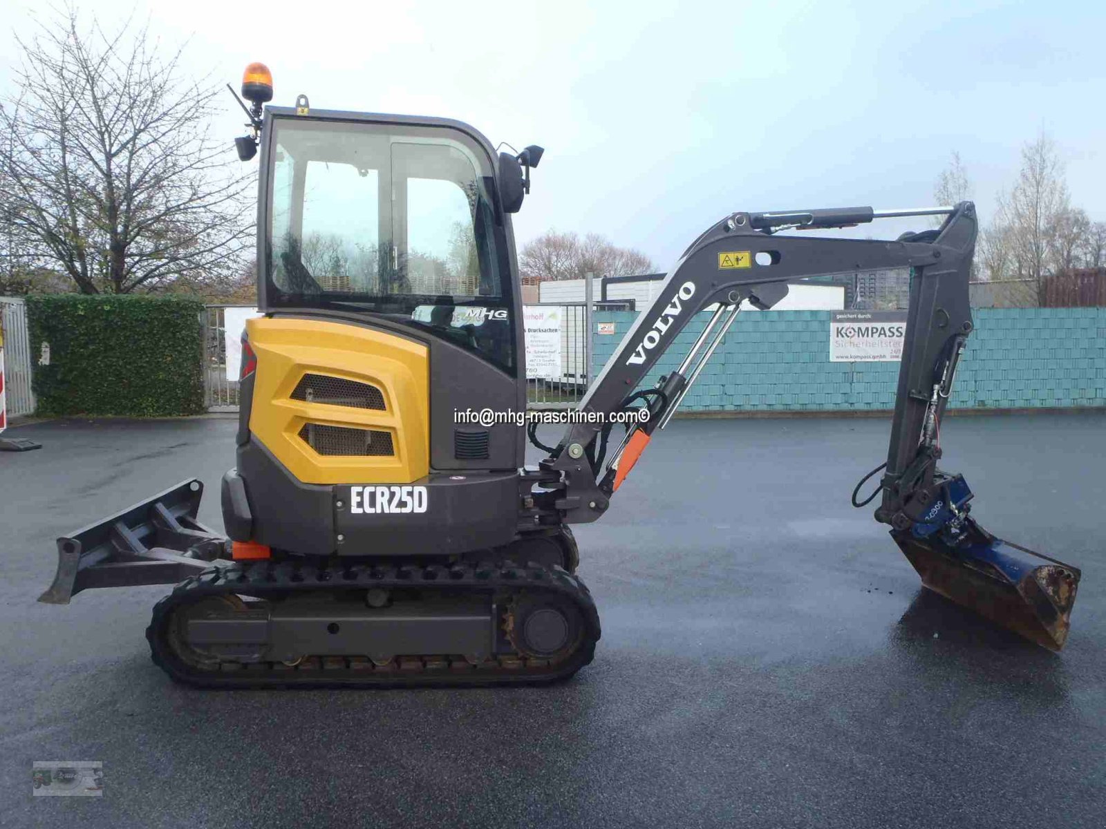 Minibagger del tipo Volvo ECR25D nur 1054 h, TOP !, Gebrauchtmaschine In Gescher (Immagine 2)