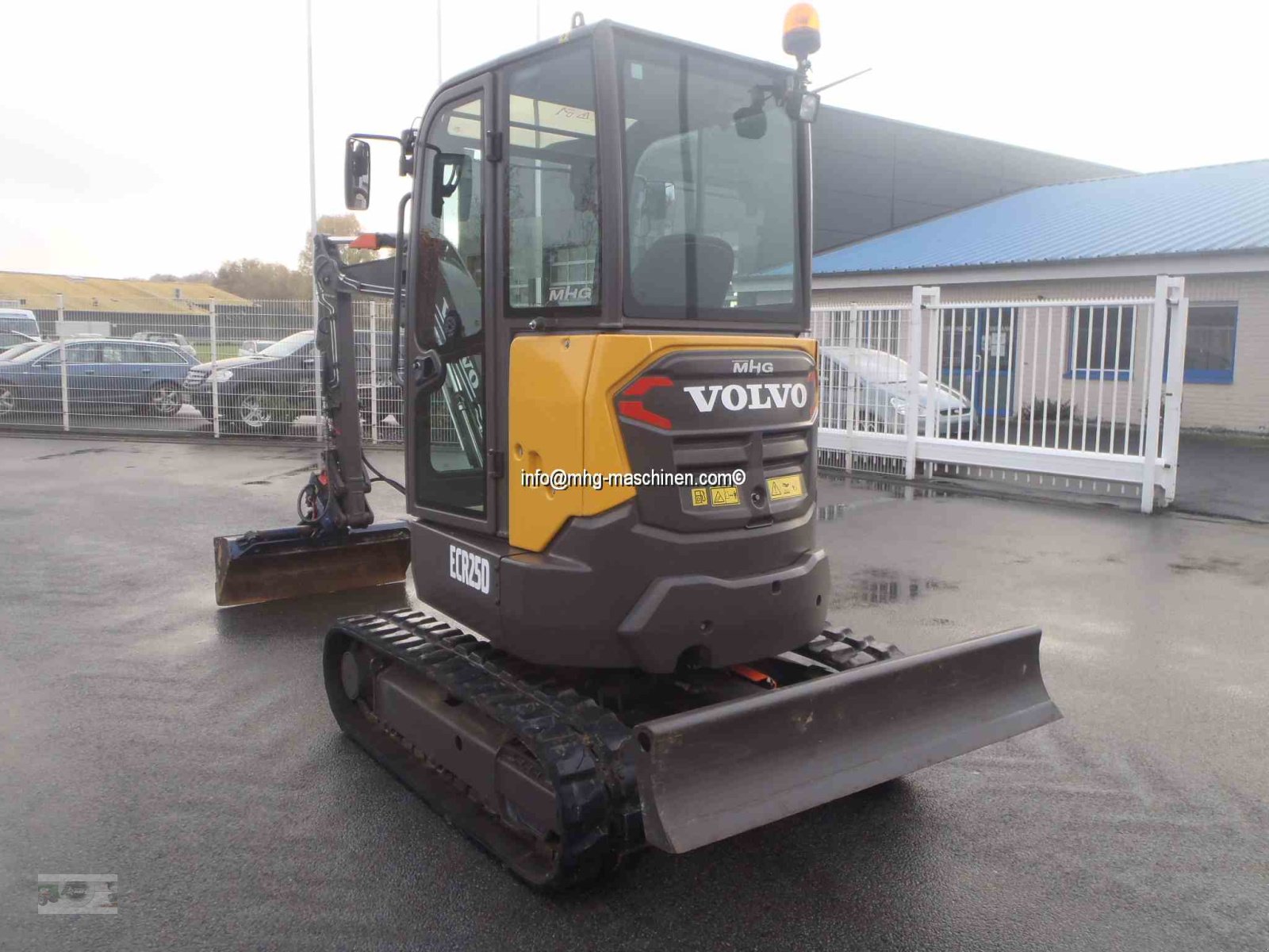 Minibagger del tipo Volvo ECR25D nur 1054 h, TOP !, Gebrauchtmaschine In Gescher (Immagine 4)