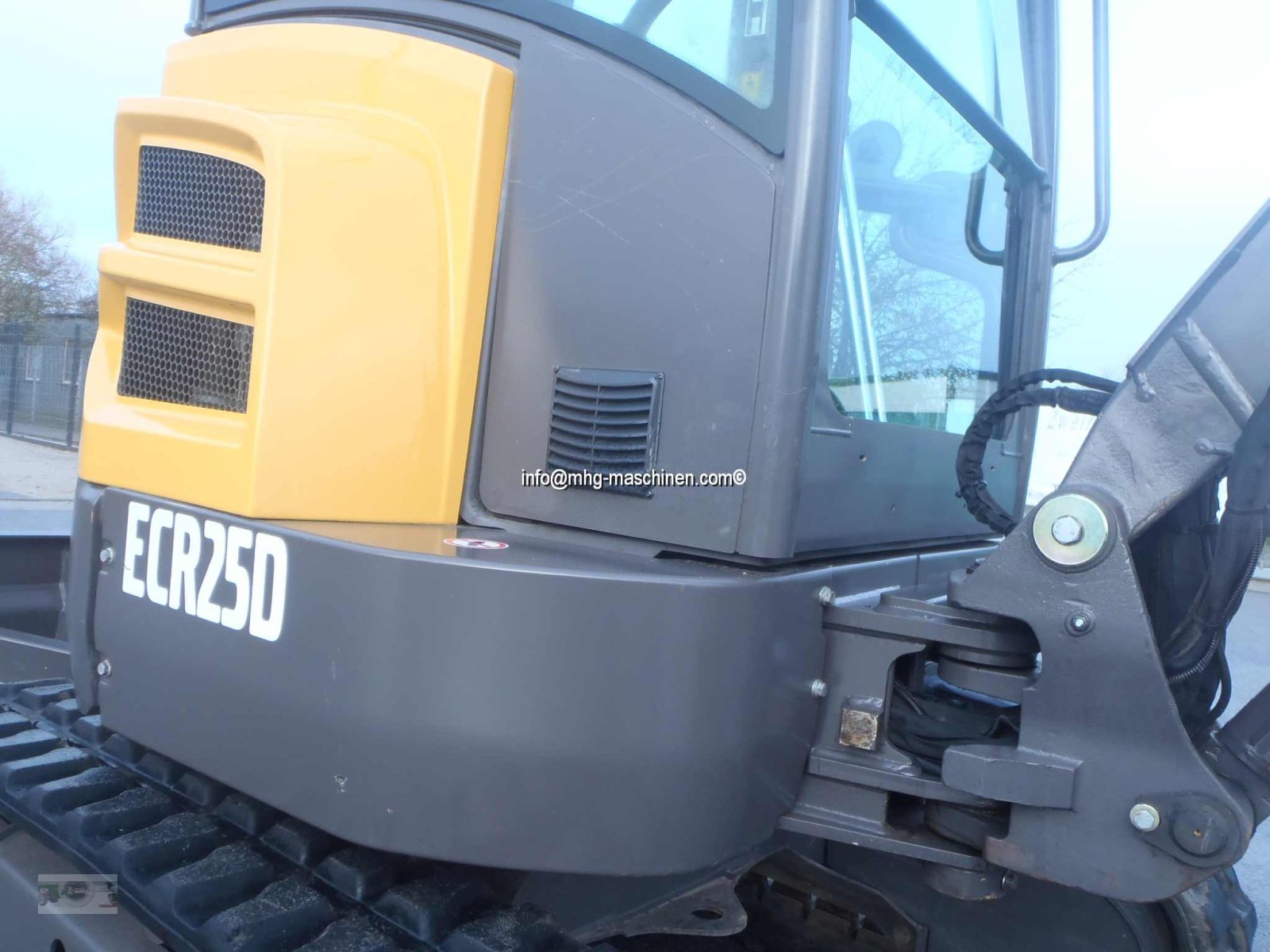 Minibagger del tipo Volvo ECR25D nur 1054 h, TOP !, Gebrauchtmaschine In Gescher (Immagine 7)