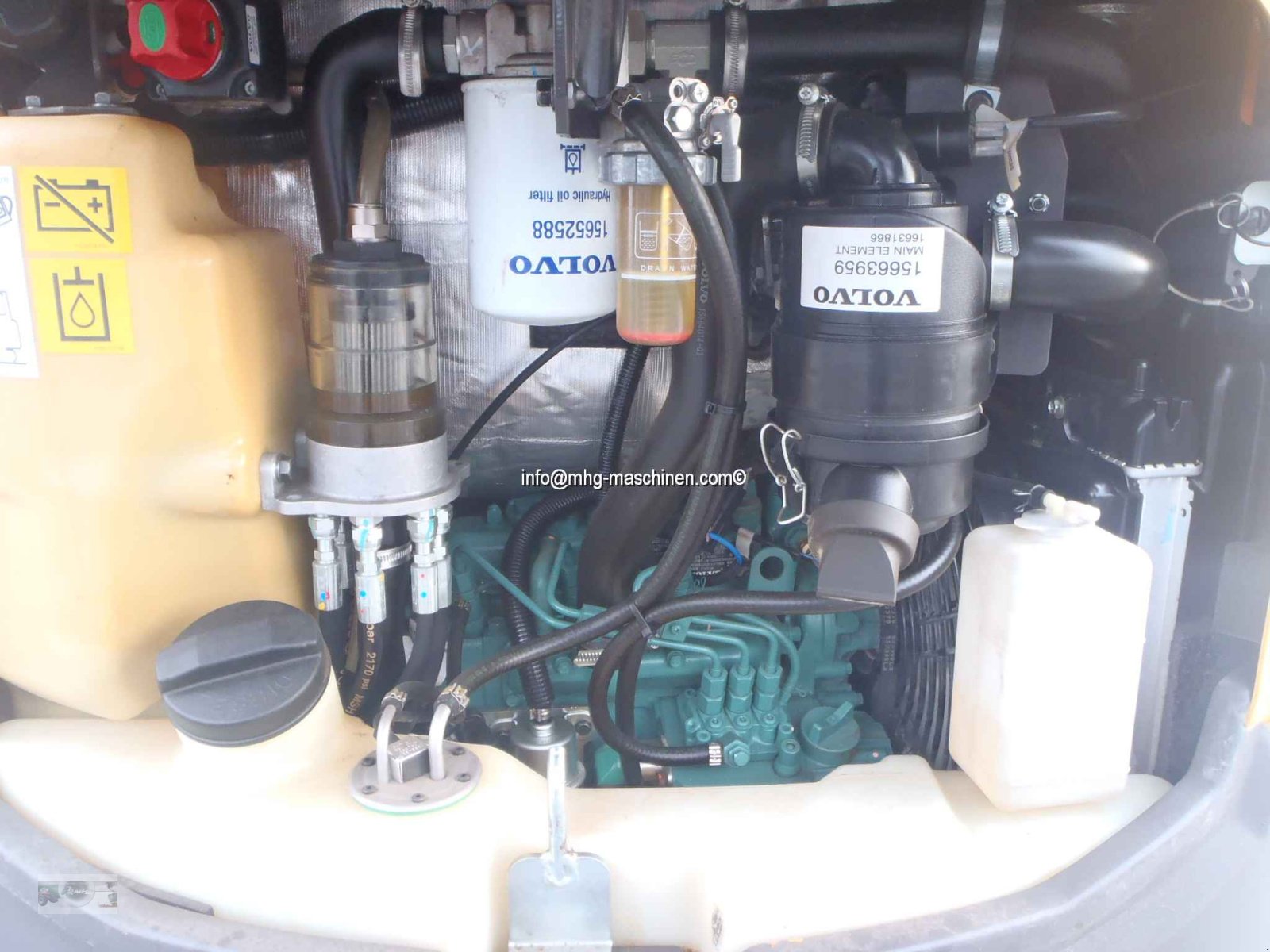 Minibagger del tipo Volvo ECR25D nur 1054 h, TOP !, Gebrauchtmaschine In Gescher (Immagine 8)