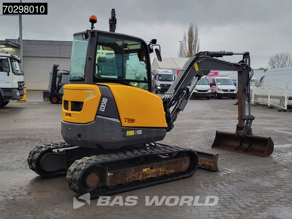 Minibagger Türe ait Volvo ECR50 D 3 BUCKETS, Gebrauchtmaschine içinde Veghel (resim 8)