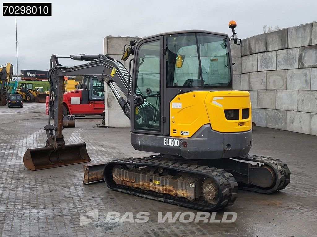 Minibagger Türe ait Volvo ECR50 D 3 BUCKETS, Gebrauchtmaschine içinde Veghel (resim 5)