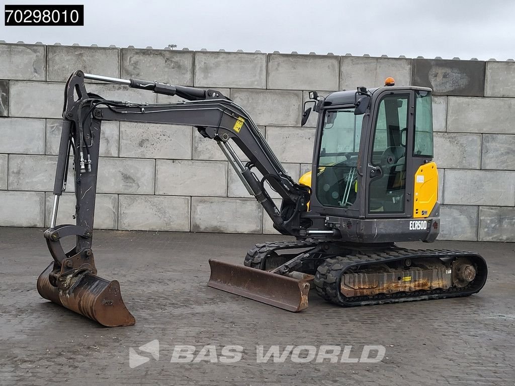Minibagger Türe ait Volvo ECR50 D 3 BUCKETS, Gebrauchtmaschine içinde Veghel (resim 2)