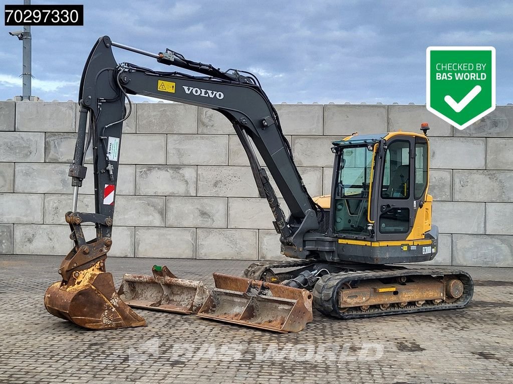 Minibagger του τύπου Volvo ECR88 D A/C - 3 BUCKETS, Gebrauchtmaschine σε Veghel (Φωτογραφία 1)